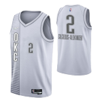 Oklahoma City Thunder Shai Gilgeous-Alexander #2 NBA Jersey Swingman 2021/22 Nike White - City