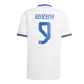 Real Madrid BENZEMA #9 Home Jersey 2021/22 - goaljerseys