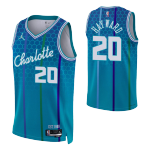 Charlotte Hornets Gordon Hayward #20 NBA Jersey Swingman 2021/22 Nike Blue - City