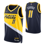 Indiana Pacers Domantas Sabonis #11 NBA Jersey Swingman 2021/22 Nike Navy - City