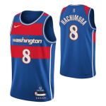 Washington Wizards Rui Hachimura #8 NBA Jersey Swingman 2021/22 Jordan Royal - City