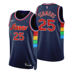 Philadelphia 76ers Ben Simmons #25 NBA Jersey Swingman 2021/22 Nike Navy - City