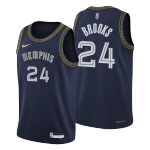 Memphis Grizzlies Dillon Brooks #24 NBA Jersey Swingman 2021/22 Nike Black - City