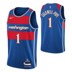 Washington Wizards Kentavious Caldwell-Pope #1 NBA Jersey Swingman 2021/22 Nike Royal - City