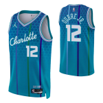Charlotte Hornets Kelly Oubre #12 NBA Jersey Swingman 2021/22 Nike Blue - City