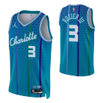 Charlotte Hornets Terry Rozier #3 NBA Jersey Swingman 2021/22 Nike Blue - City