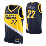 Indiana Pacers Caris LeVert #22 NBA Jersey Swingman 2021/22 Nike Navy - City