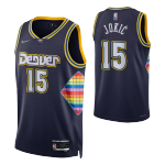 Denver Nuggets Nikola Jokic #15 NBA Jersey Swingman 2021/22 Nike Navy - City