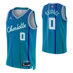 Charlotte Hornets Miles Bridges #0 NBA Jersey Swingman 2021/22 Nike Blue - City