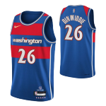 Washington Wizards Spencer Dinwiddie #26 NBA Jersey Swingman 2021/22 Nike Royal - City
