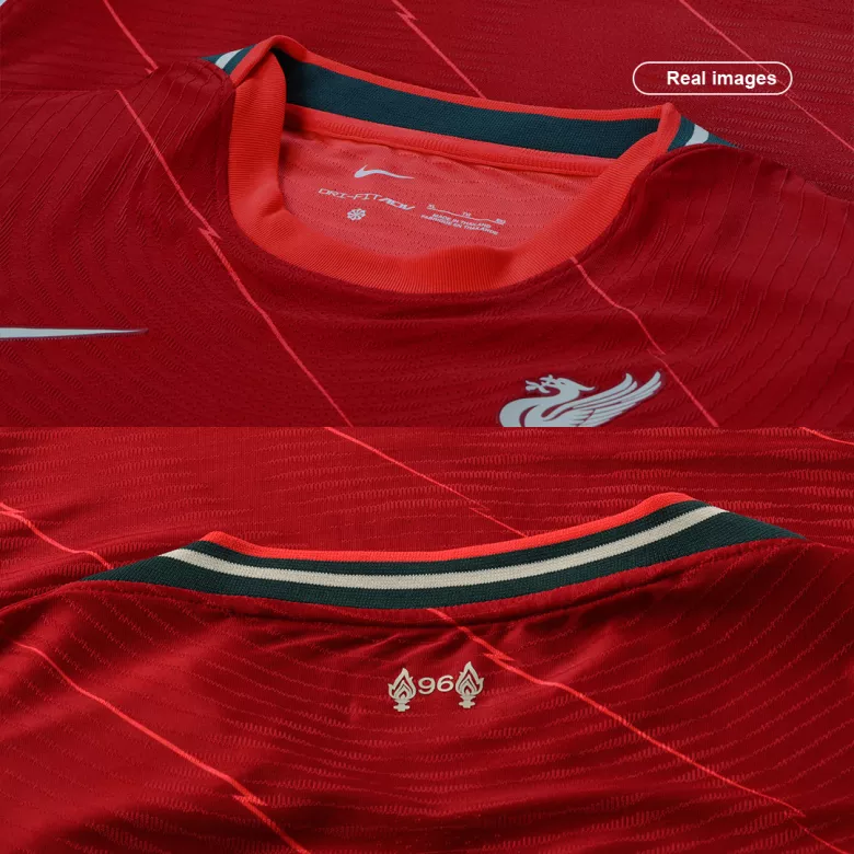 Liverpool Home Jersey Authentic 2021/22 - gojersey