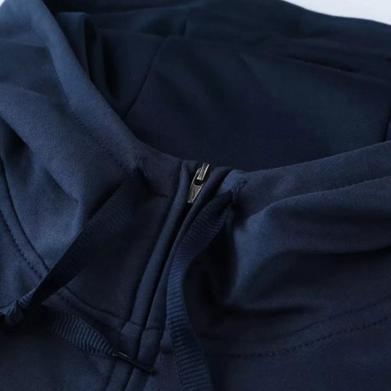 Barcelona Hoodie Sweatshirt Kit 2021/22 - Black (Top+Pants) - gojersey