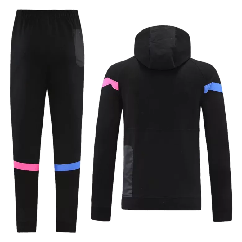 Barcelona Hoodie Sweatshirt Kit 2021/22 - Black (Top+Pants) - gojersey