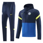Chelsea Hoodie Sweatshirt Kit 2021/22 - Royal (Top+Pants) - goaljerseys