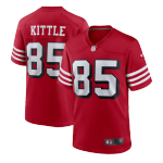 San Francisco 49ers George Kittle #85 Nike Red Game Jersey