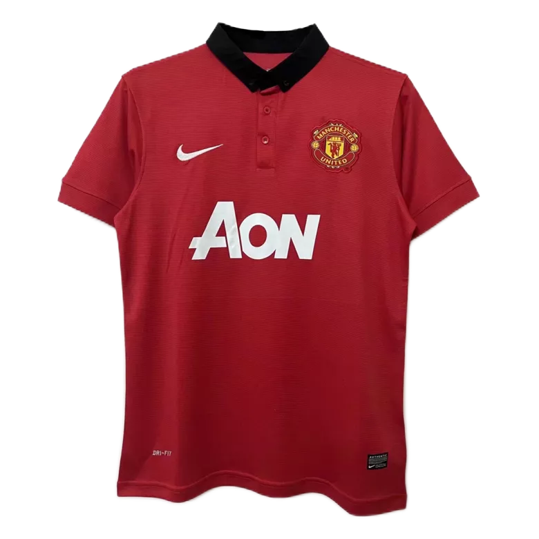 Manchester United Home Jersey Retro 2013/14 - gojersey