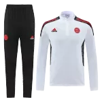 Bayern Munich Sweatshirt Kit 2021/22 - White (Top+Pants) - goaljerseys