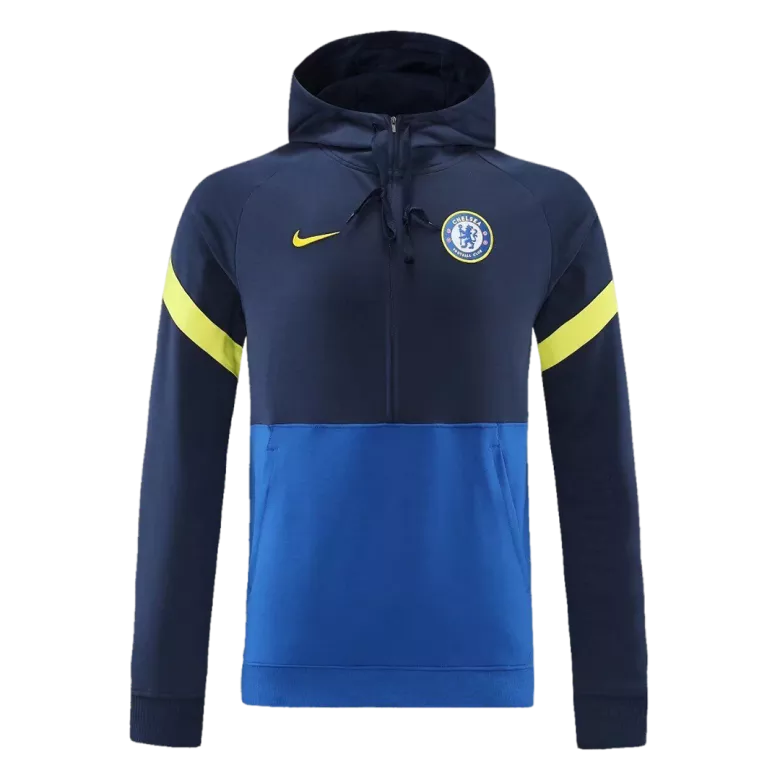 Chelsea Hoodie Sweatshirt Kit 2021/22 - Royal (Top+Pants) - gojersey