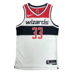 Washington Wizards Kyle Kuzma #33 NBA Jersey Swingman 2021/22 Nike White - Association
