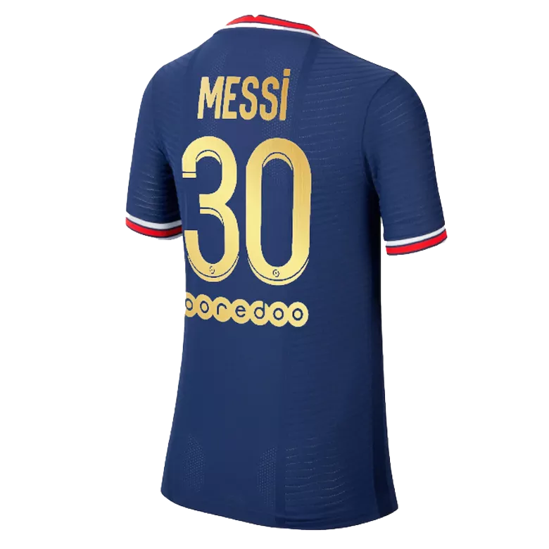 PSG Messi #30 Home Jersey Ballon d'Or Special Gold Font Authentic 2021/22 - gojersey