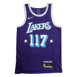 Los Angeles Lakers MASTER CHIEF #117 NBA Jersey Swingman 2021/22 Nike Purple - City