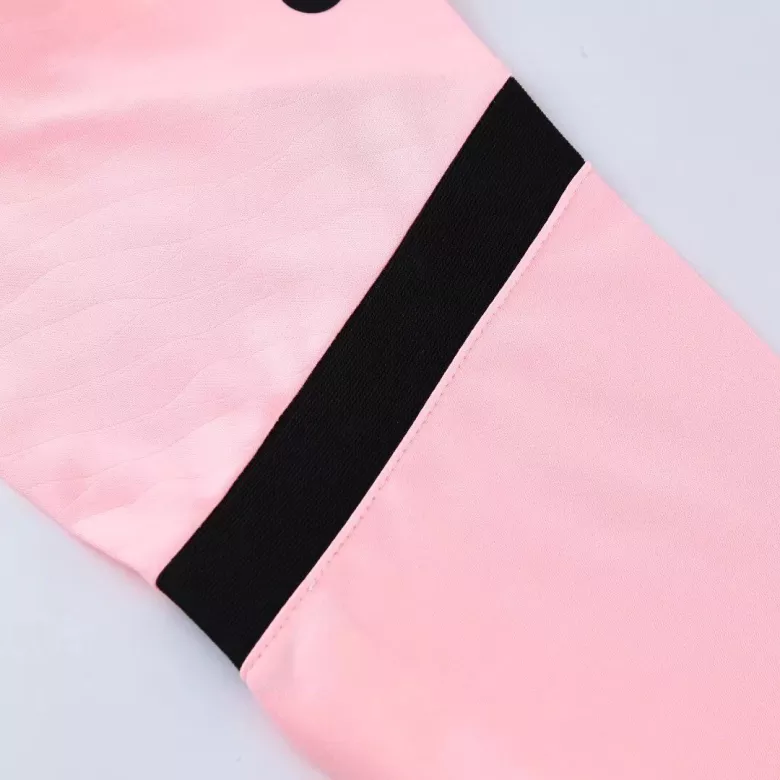 PSG Sweatshirt Kit 2021/22 - Black&Pink (Top+Pants) - gojersey