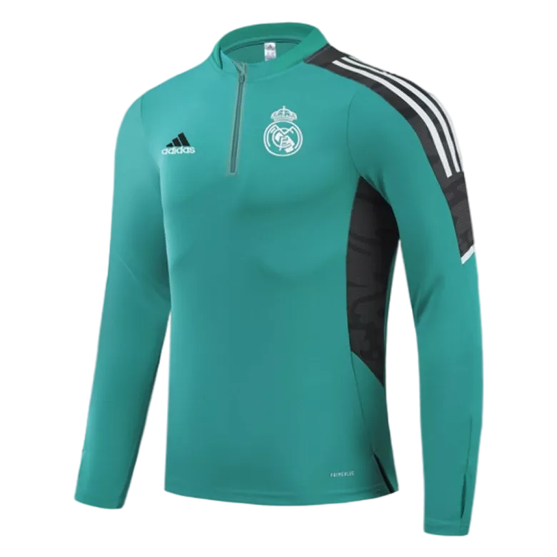 Real Madrid Sweatshirt Kit 2021/22 - Blue (Top+Pants) - gojersey