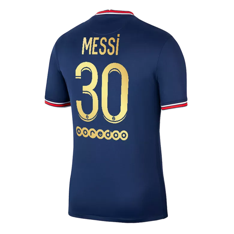 PSG Messi #30 Home Ballon d'Or Special Gold Font Jersey 2021/22 - gojersey