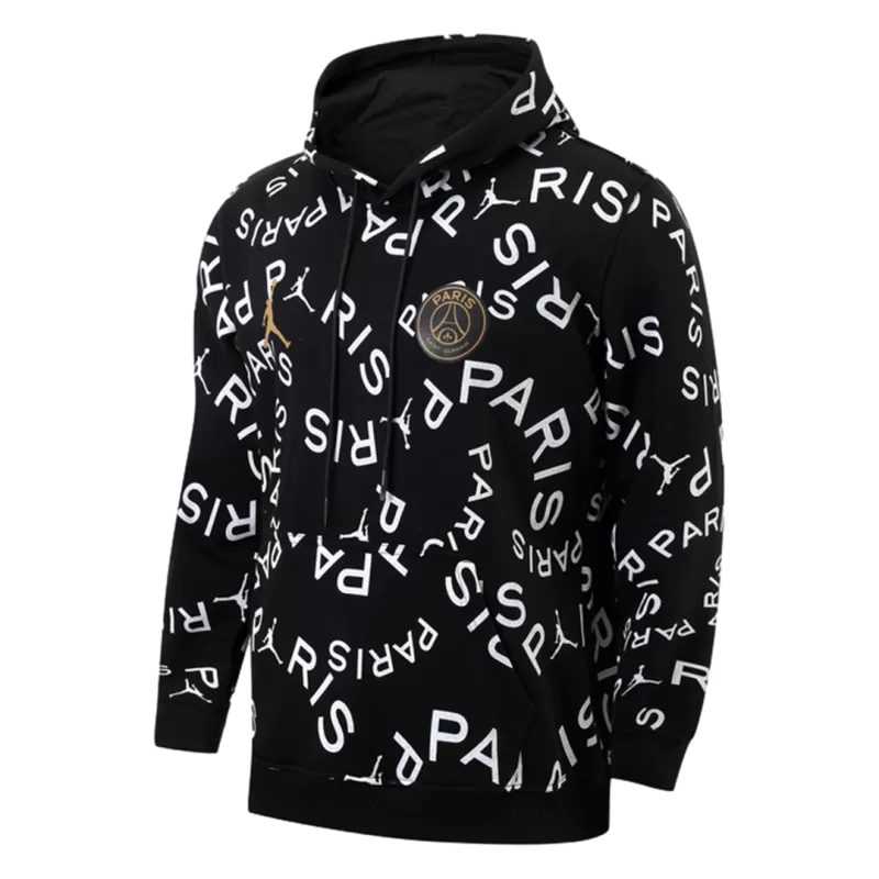 PSG Sweater Hoodie 2021/22 - Black - gojersey