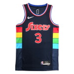Philadelphia 76ers Allen Iverson #3 NBA Jersey Swingman 2021/22 Nike Navy - City