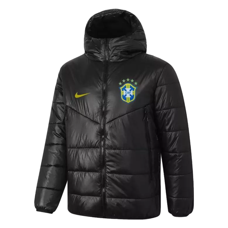 Brazil Training Winter Jacket 2021/22 Black - gojersey