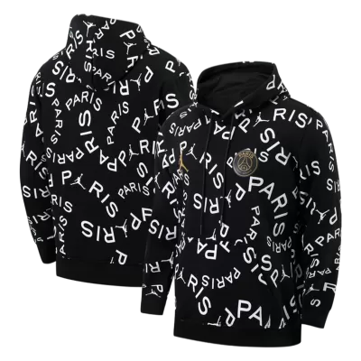 PSG Sweater Hoodie 2021/22 - Black - gojersey