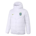 Brazil Training Winter Jacket 2021/22 White - goaljerseys