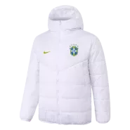 Brazil Training Winter Jacket 2021/22 White - goaljerseys