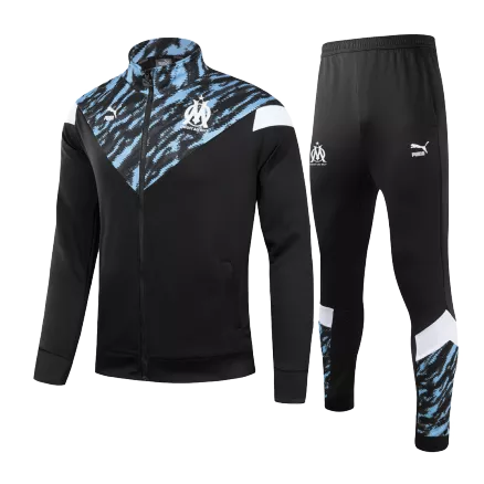 Marseille Training Kit 2021/22 - Blue&Black Kid (Top+Pants) - gojerseys