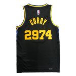 Golden State Warriors Stephen Curry #2.974 NBA Jersey Swingman 2021/22 Nike Black - City