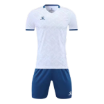 Kelme Customize Team Soccer Jersey Kit (Shirt+Short) White