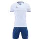 Kelme Customize Team Soccer Jersey Kit (Shirt+Short) White - goaljerseys