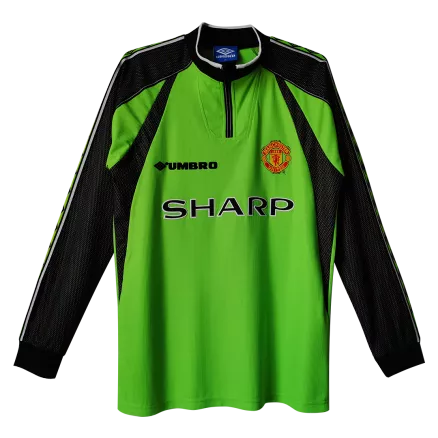 Manchester United Jersey Retro 1998/99 - Long Sleeve - gojerseys
