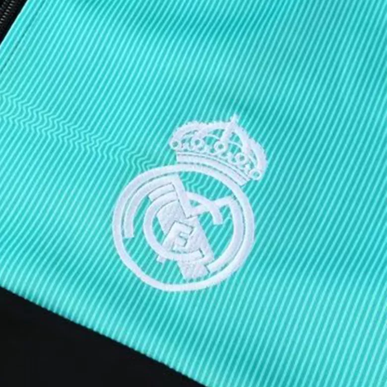 Real Madrid Training Kit 2021/22 - Black&Green (Jacket+Pants) - gojersey