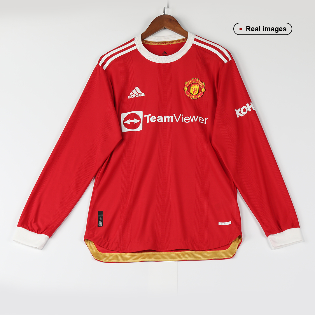 man utd authentic long sleeve