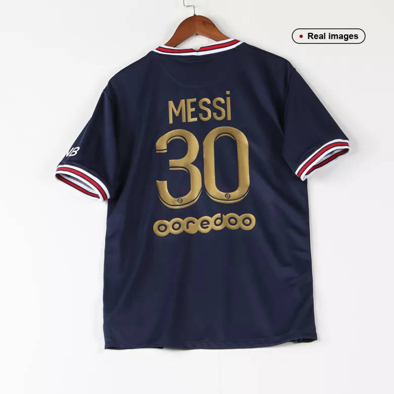 PSG Messi #30 Home Ballon d'Or Special Gold Font Jersey 2021/22 - gojersey