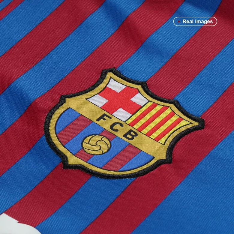 Barcelona Home Jersey 2021/22 - Long Sleeve - gojersey
