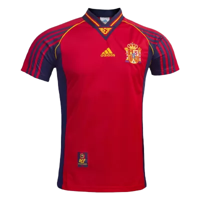Spain Home Jersey Retro 1998 - gojersey