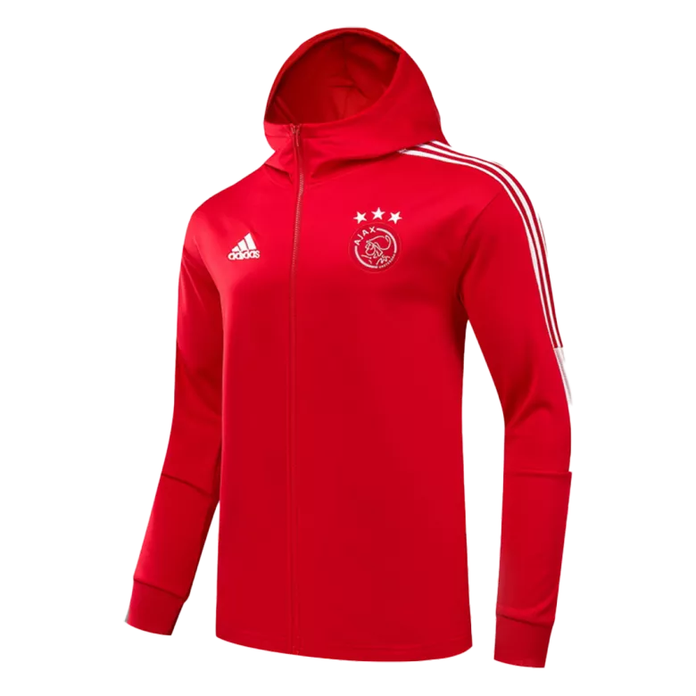 Ajax Hoodie Training Kit 2021/22 - Red (Jacket+Pants) - gojersey