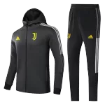Juventus Hoodie Training Kit 2021/22 - Black - goaljerseys