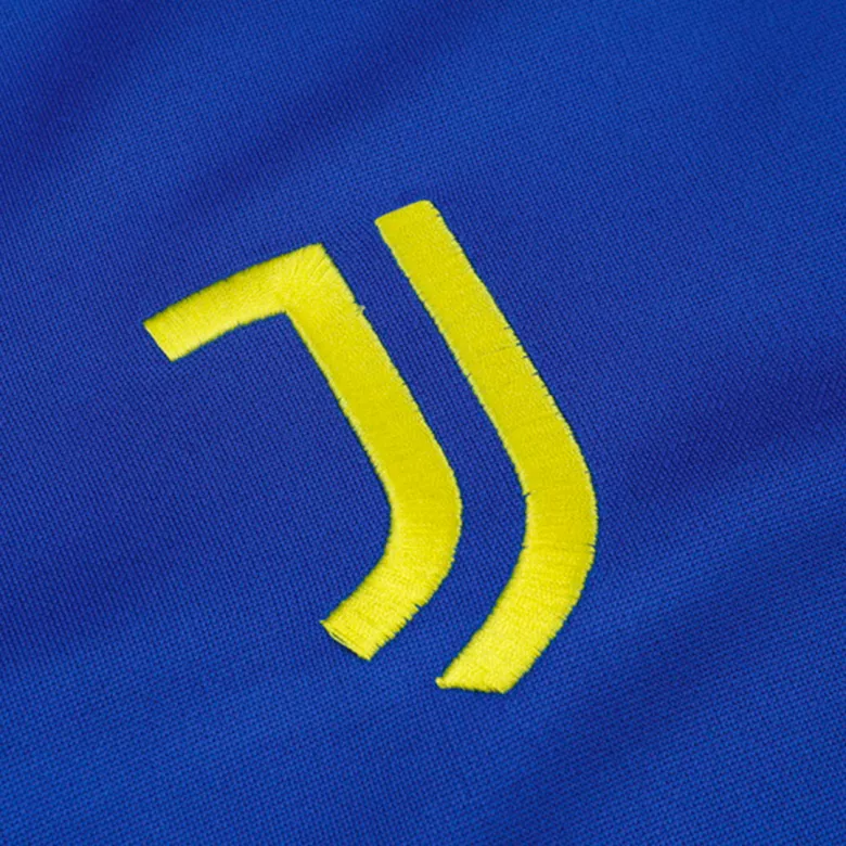 Juventus Hoodie Training Kit 2021/22 - Blue - gojersey