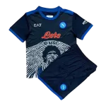 Napoli Maradona Ltd Edition Jersey Kit 2021/22 Kids(Jersey+Shorts) - goaljerseys