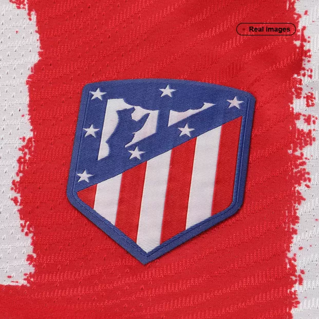 Authentic Atletico Madrid Long Sleeve Home Jersey 2021/22