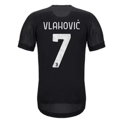 Juventus VLAHOVIĆ #7 Away Jersey Authentic 2021/22 - gojersey